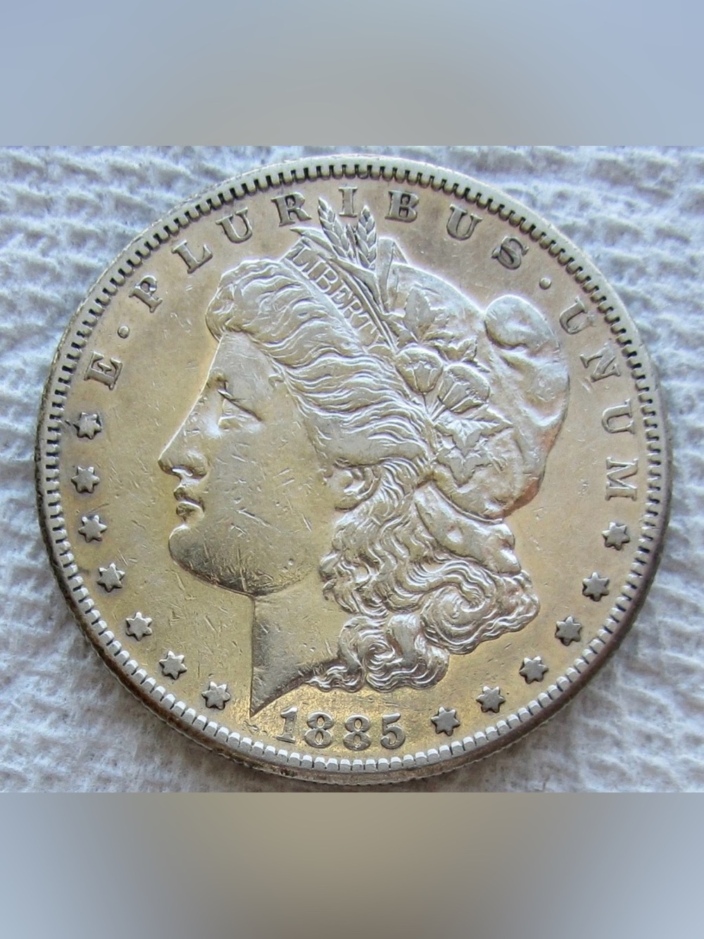 1885-S $1 Morgan Silver Dollar